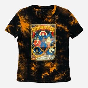 Sanderson Sisters Hocus Pocus Graphic Tee - Black and Orange Size Large